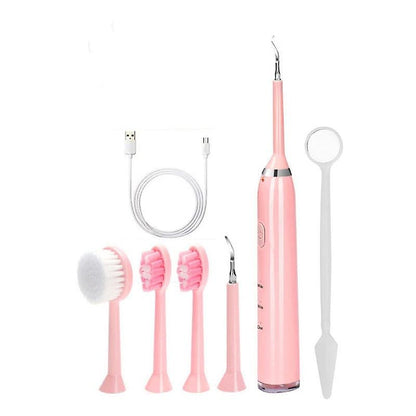 KIT DE LIMPIEZA DENTAL ELECTRICO 6 EN 1