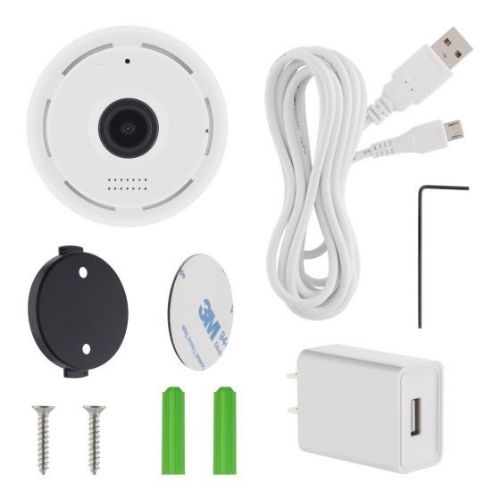 CAMARA DE SEGURIDAD WIFI PANORMARICA 360°