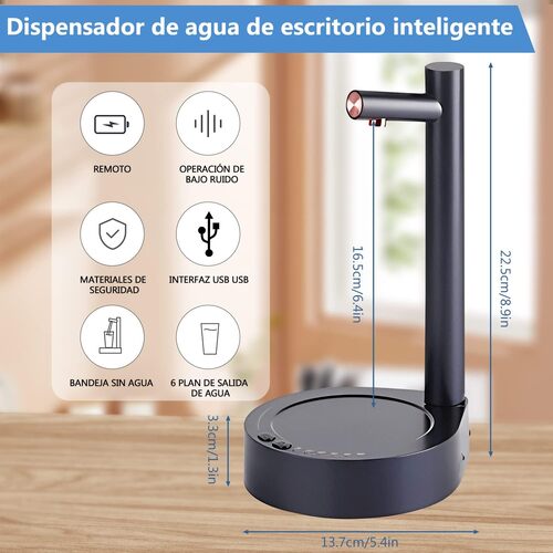 DISPENSADOR DE AGUA ELECTRICO INTELIGENTE iWater