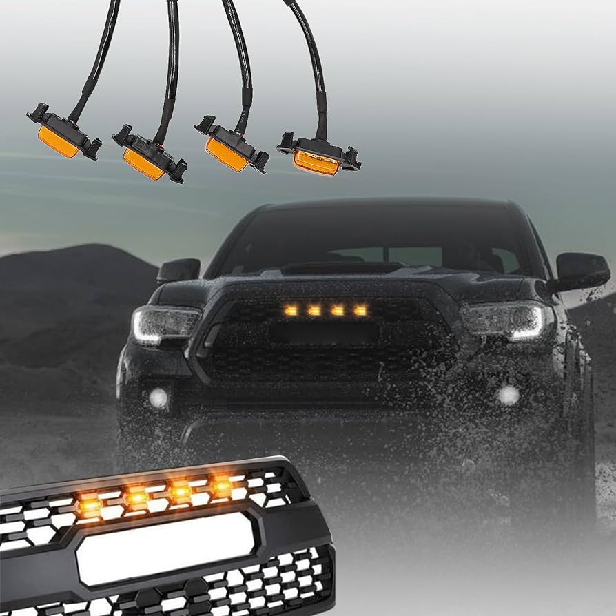 4 LUCES LED PARA PERCIANDA DE CARRO X 4