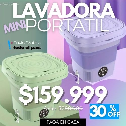 MINI LAVADORA POTATIL Lumer®