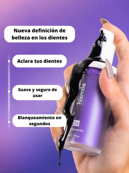 CREMA BLANQUEADORA DENTAL MORADA