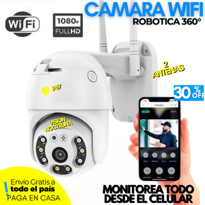 CAMARA DE SEGURIDAD WIFI ROBOTICA