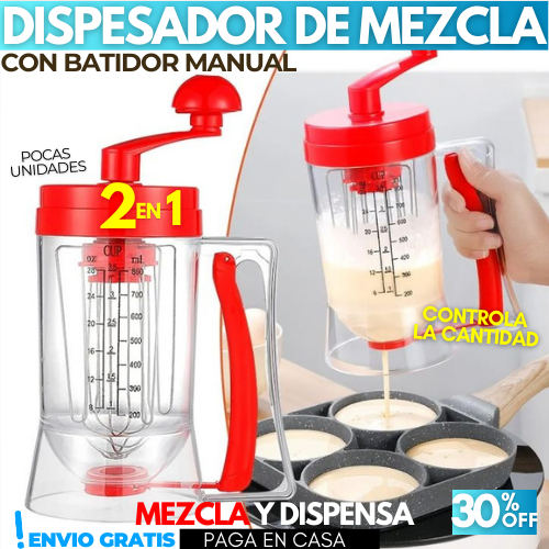 DISPENSADOR CON BATIDOR