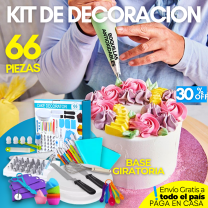 SET DE DECORACION MasterCaKe ®