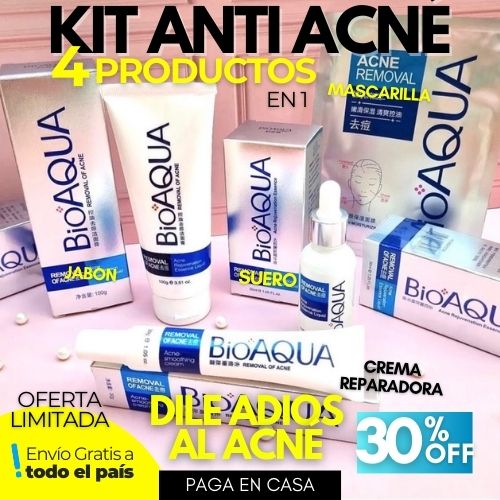 KIT ANTI ACNE 4 EN 1 BioAqua