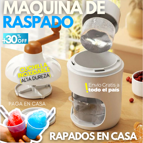 MAQUINA DE RASPADOS DE HIELO PORTATIL EASY ICE®