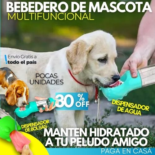 BEBEDERO PORTATIL PARA MASCOTA BROSHRO