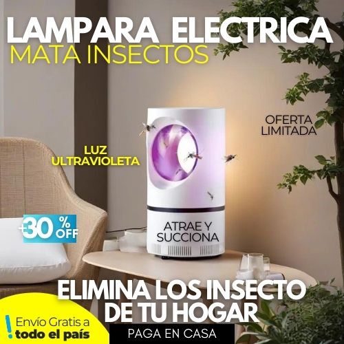 LAMPARA MATA MOSQUITOS