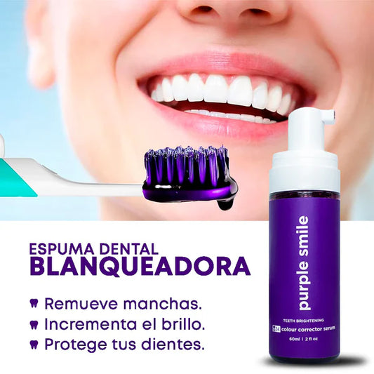 CREMA BLANQUEADORA DENTAL MORADA