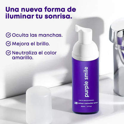 CREMA BLANQUEADORA DENTAL MORADA