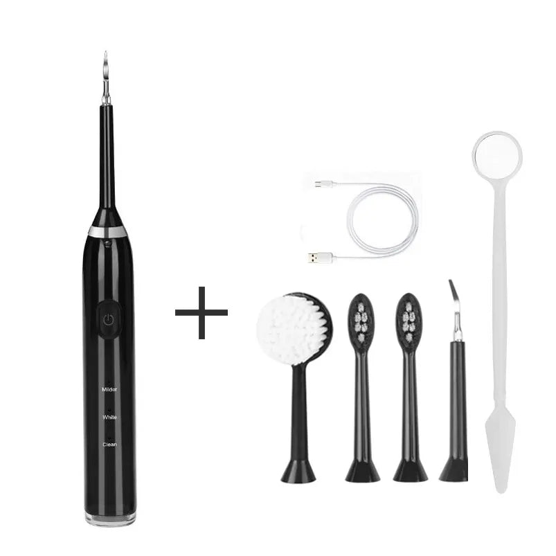 KIT DE LIMPIEZA DENTAL ELECTRICO 6 EN 1